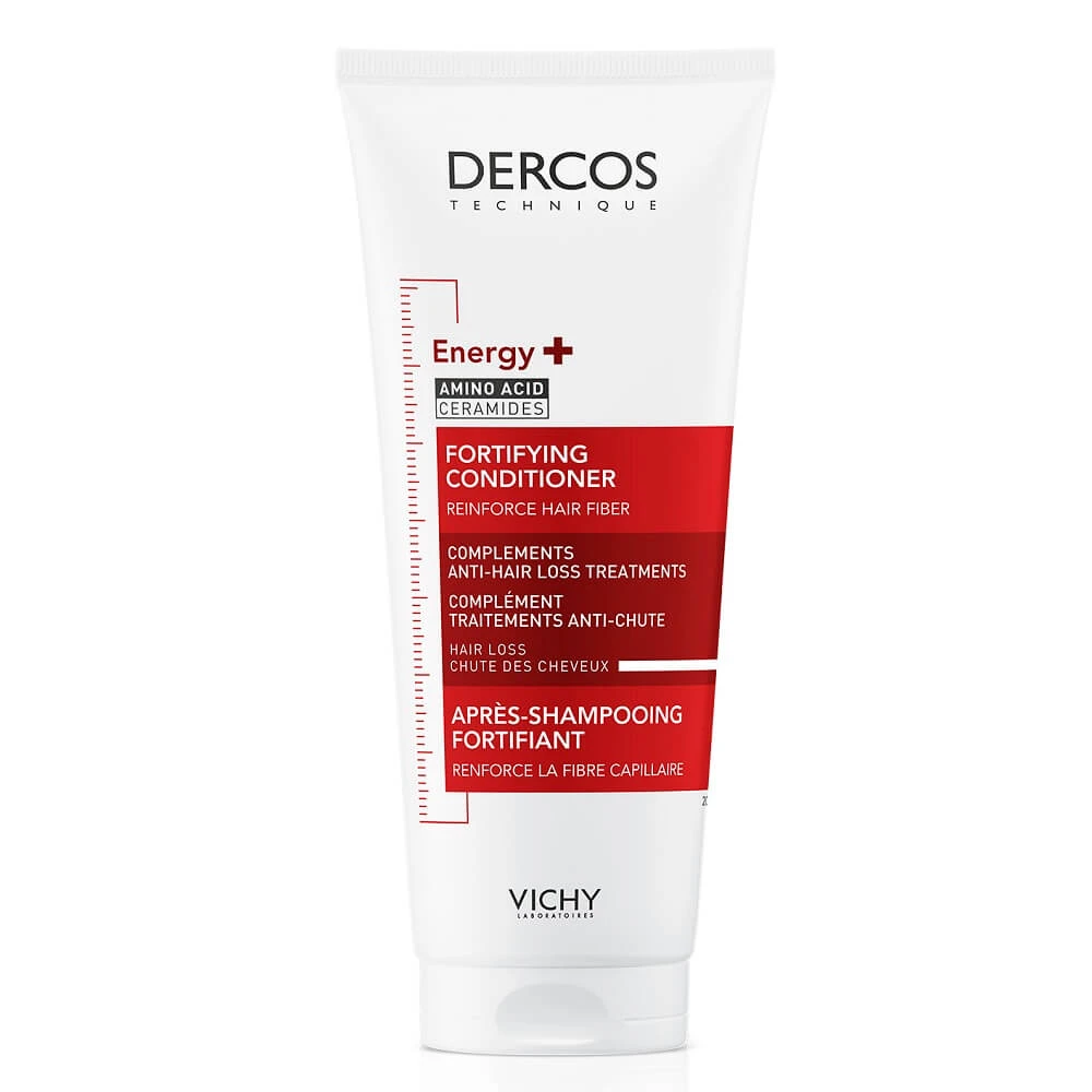 Balsam energizant împotriva cǎderii pǎrului cu Aminexil Dercos Energy+, 200 ml, Vichy
