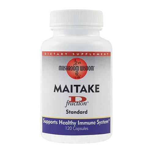 Maitake D-fraction Mushroom Wisdom, 120 capsule, Secom