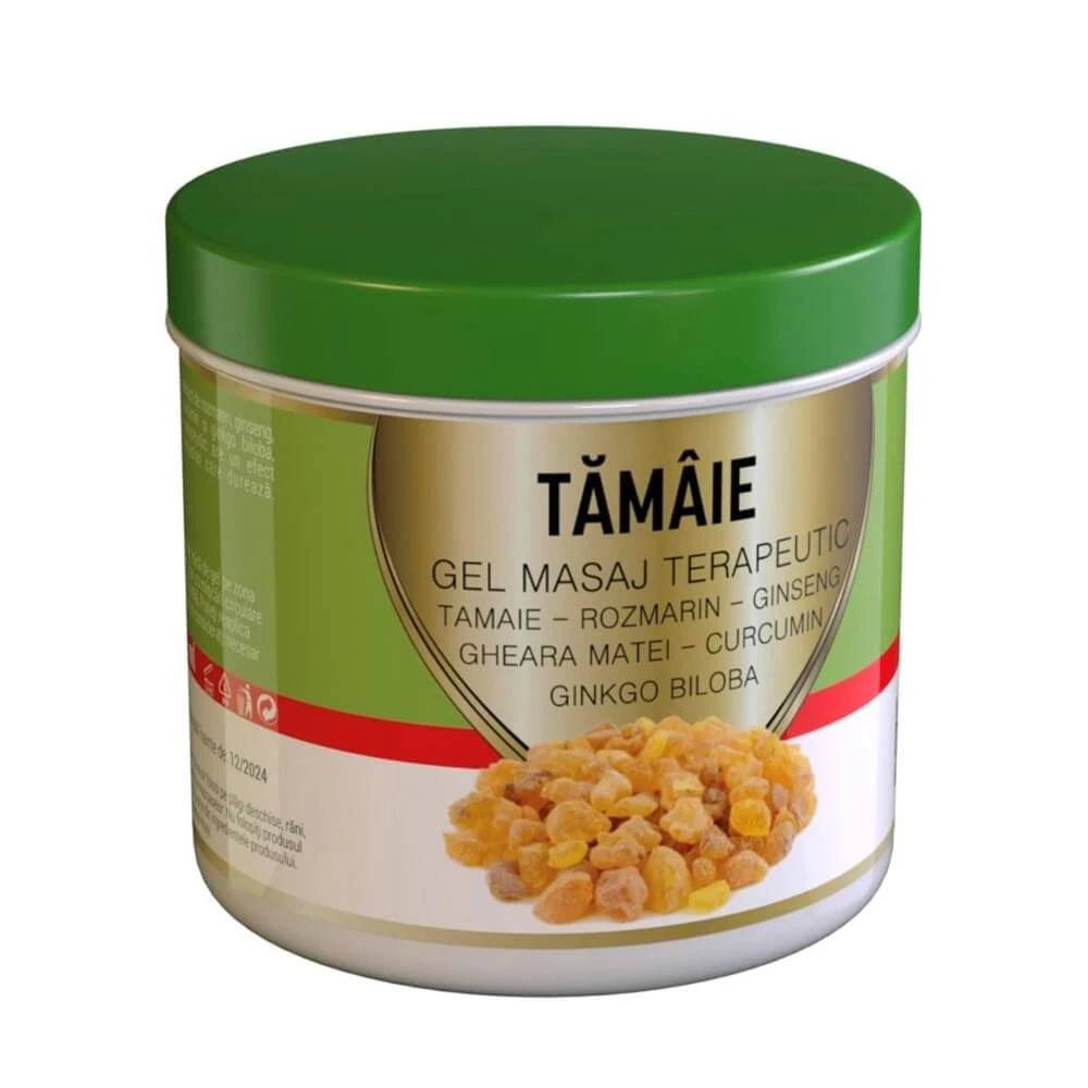 Gel terapeutic de masaj cu rozmarin și tămâie, 275 ml, Praemium