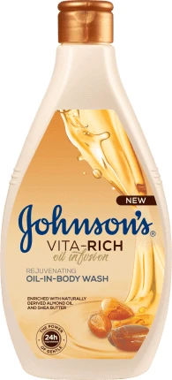 Johnson´s Gel de duș migdale si unt de shea, 400 ml